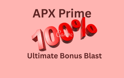 APX Prime 100% Ultimate Bonus Blast