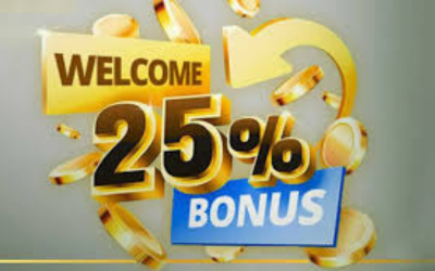 Aron Groups 25% Welcome Bonus
